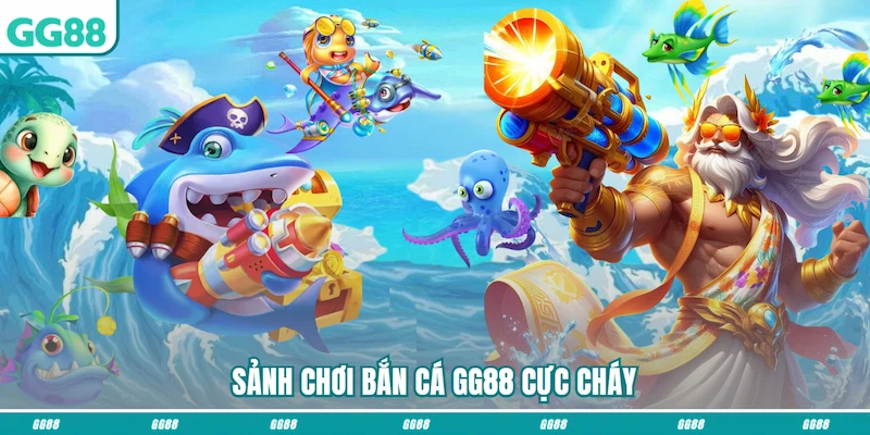 Sảnh chơi bắn cá GG88 cực cháy