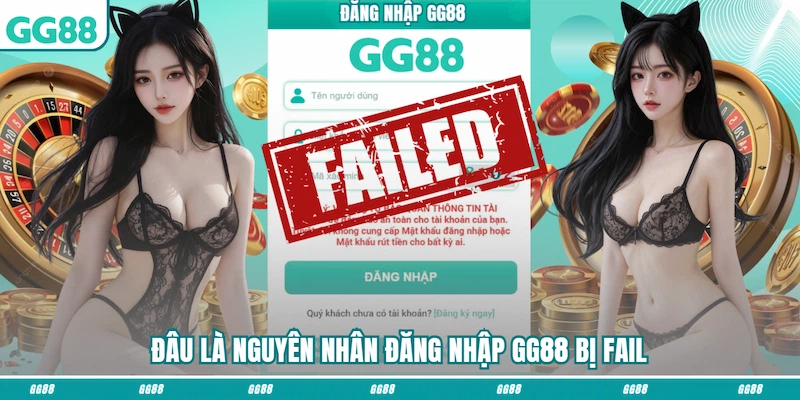 Đâu là nguyên nhân Đăng nhập GG88 bị fail
