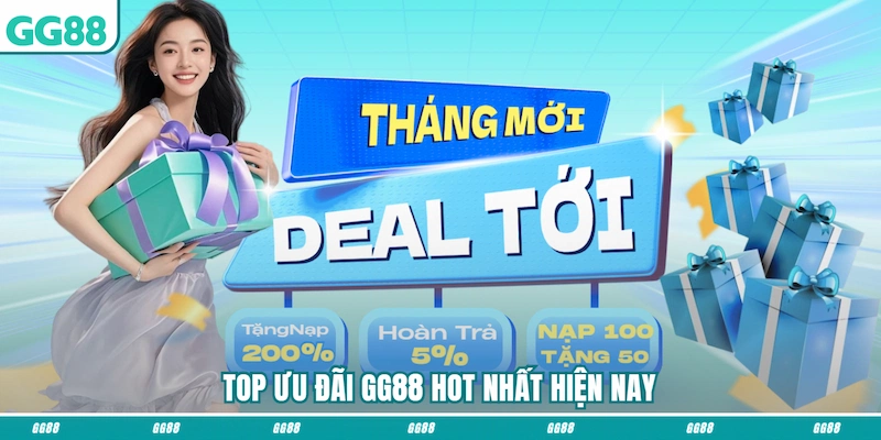 Top ưu đãi GG88 hot nhất hiện nay